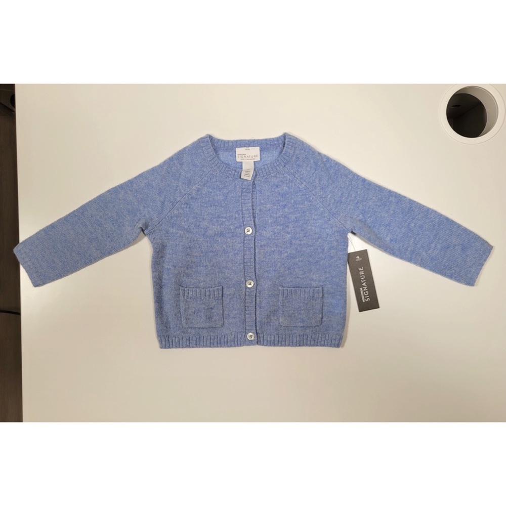 BNWT Nordstrom 100% Cashmere Button Down Cardigan - 12 Months
